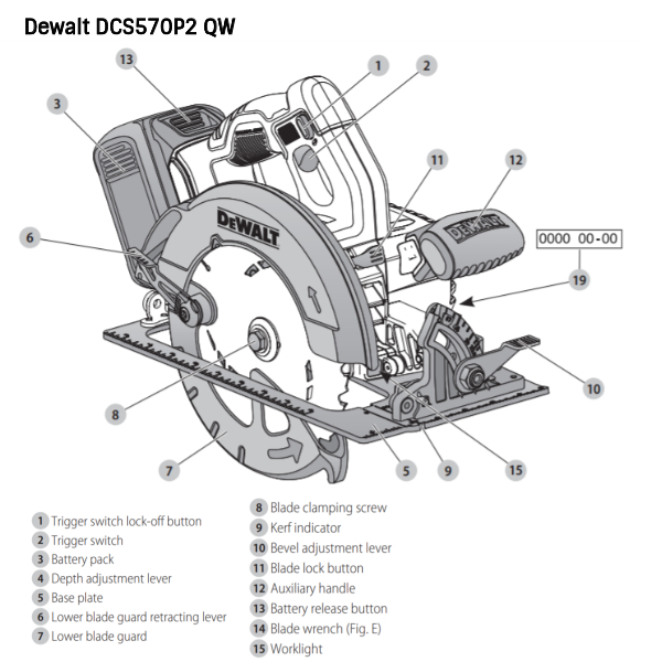 Buy Dewalt DCS570P2 QW 184 mm XR Brushless Kitted Circular Saw